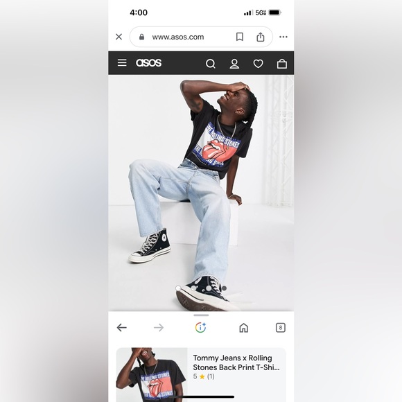 Sold out Tommy Jeans Rolling Stones collab T-shirt… - Picture 9 of 9